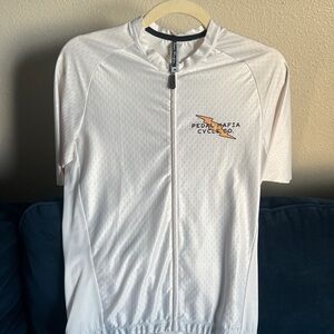 Pedal Mafia Fast Times White Cycling Jersey